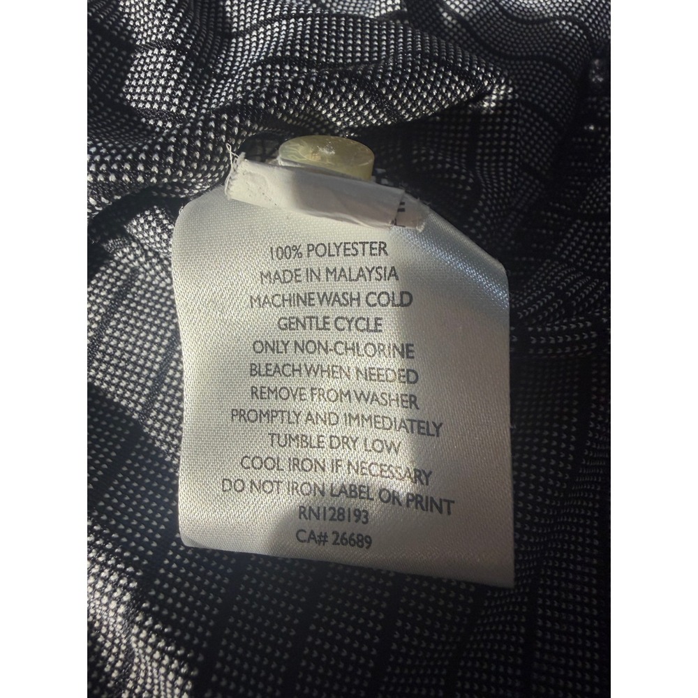 Ping Performance Polo Shirt Mens Large Grey Excellent Striped Birdie Golf Top - Picture 8 of 11